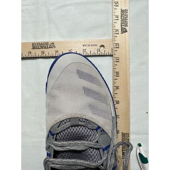 Adidas Men’s Infiltrate Basketball Shoes Ball 365 8.5 Blue Gray White - Picture 13 of 14